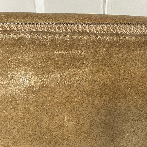 All saint’s | Gold glitz wallet clutch combo - leather - Picture 5 of 9